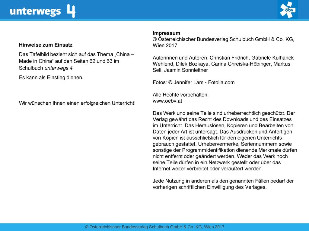 © Österreichischer Bundesverlag Schulbuch GmbH & Co. KG, Wien 2017