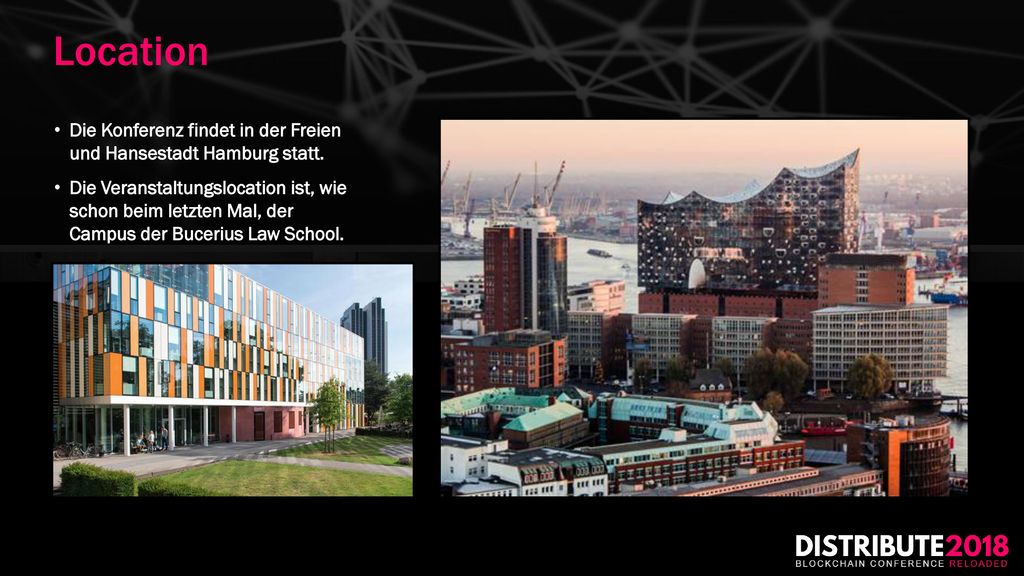 Location Die Konferenz findet in der Freien und Hansestadt Hamburg statt.