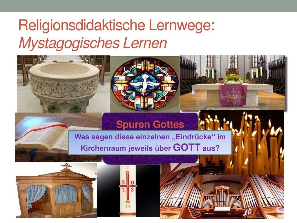 Religionsdidaktische Lernwege: Mystagogisches Lernen