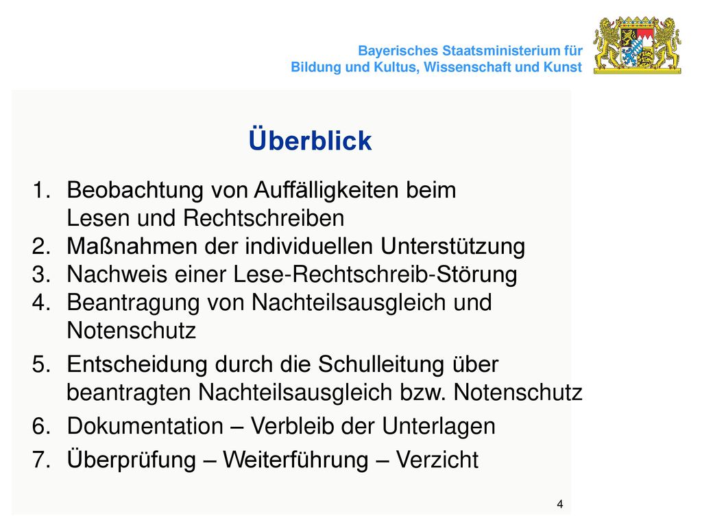 Überblick Beobachtung von Auffälligkeiten beim Lesen und Rechtschreiben. Maßnahmen der individuellen Unterstützung.