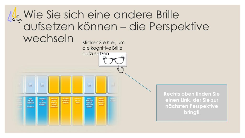Wie Sie sich eine andere Brille aufsetzen können – die Perspektive wechseln