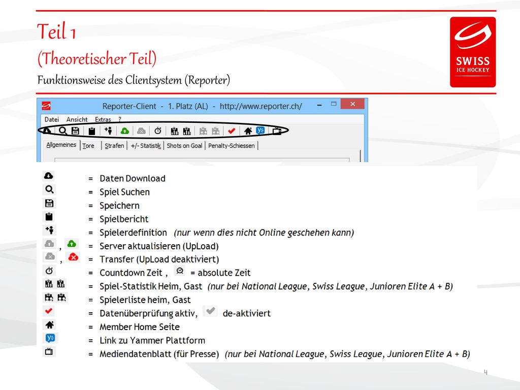Teil 1 (Theoretischer Teil) Funktionsweise des Clientsystem (Reporter)