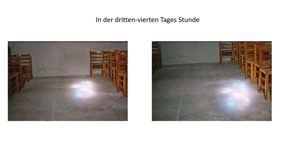 In der dritten-vierten Tages Stunde