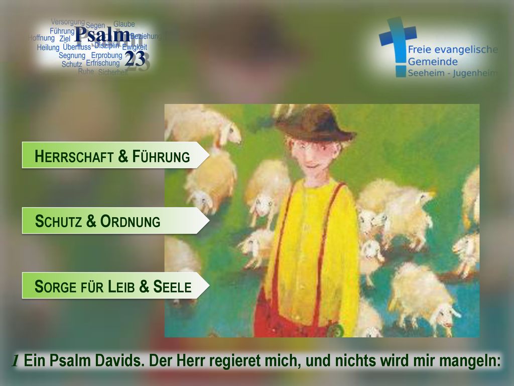 Herrschaft & Führung Schutz & Ordnung. Sorge für Leib & Seele.