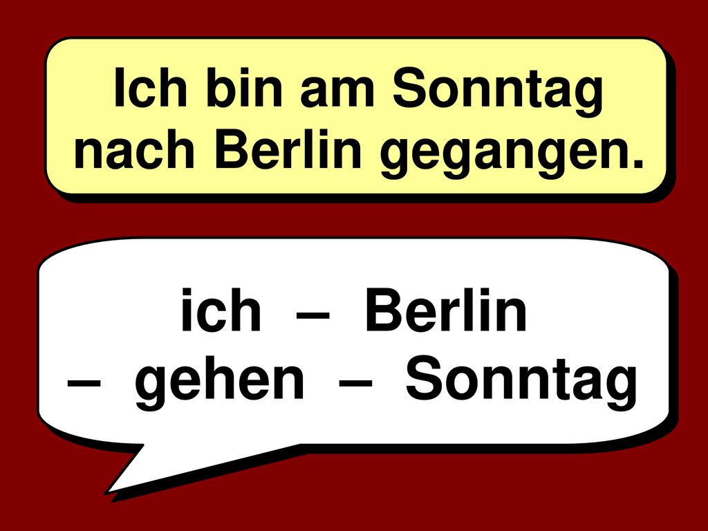 ich – Berlin – gehen – Sonntag