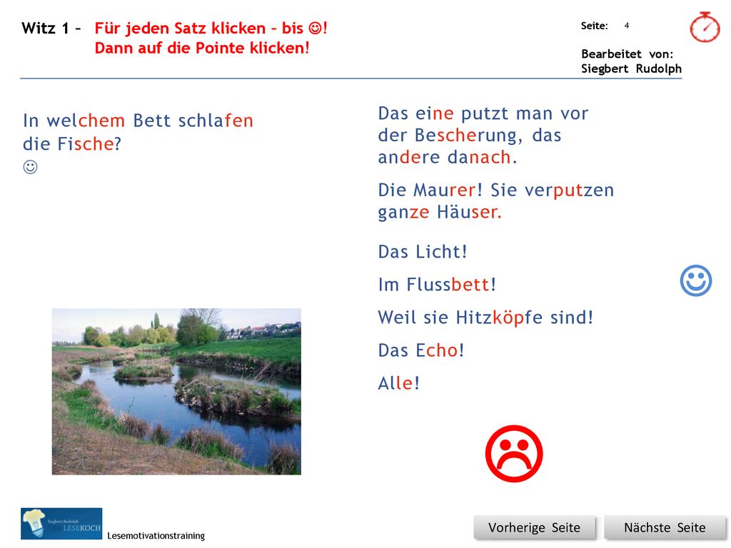   Das eine putzt man vor der Bescherung, das andere danach.