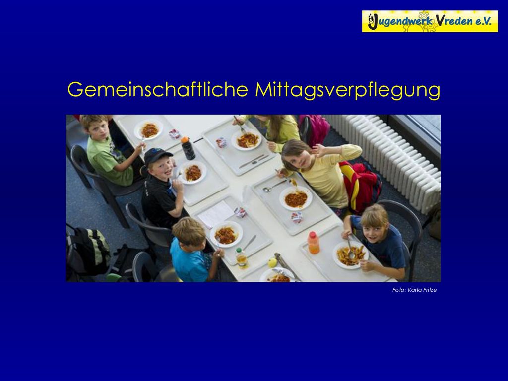 Gemeinschaftliche Mittagsverpflegung