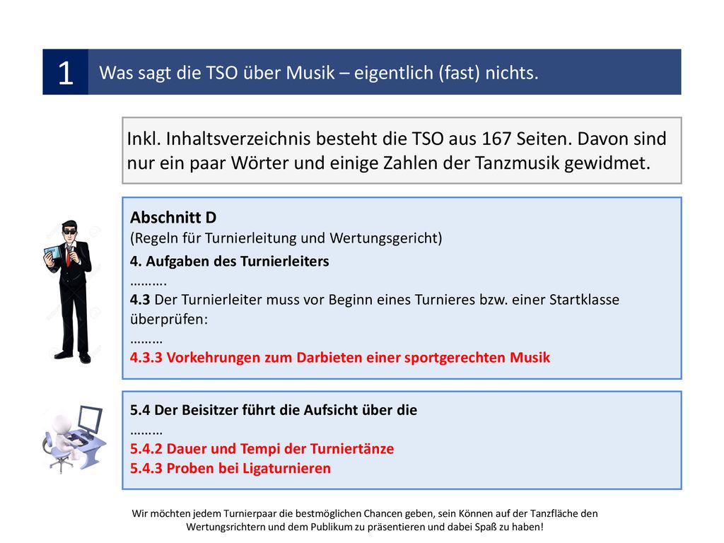 1 Was sagt die TSO über Musik – eigentlich (fast) nichts.