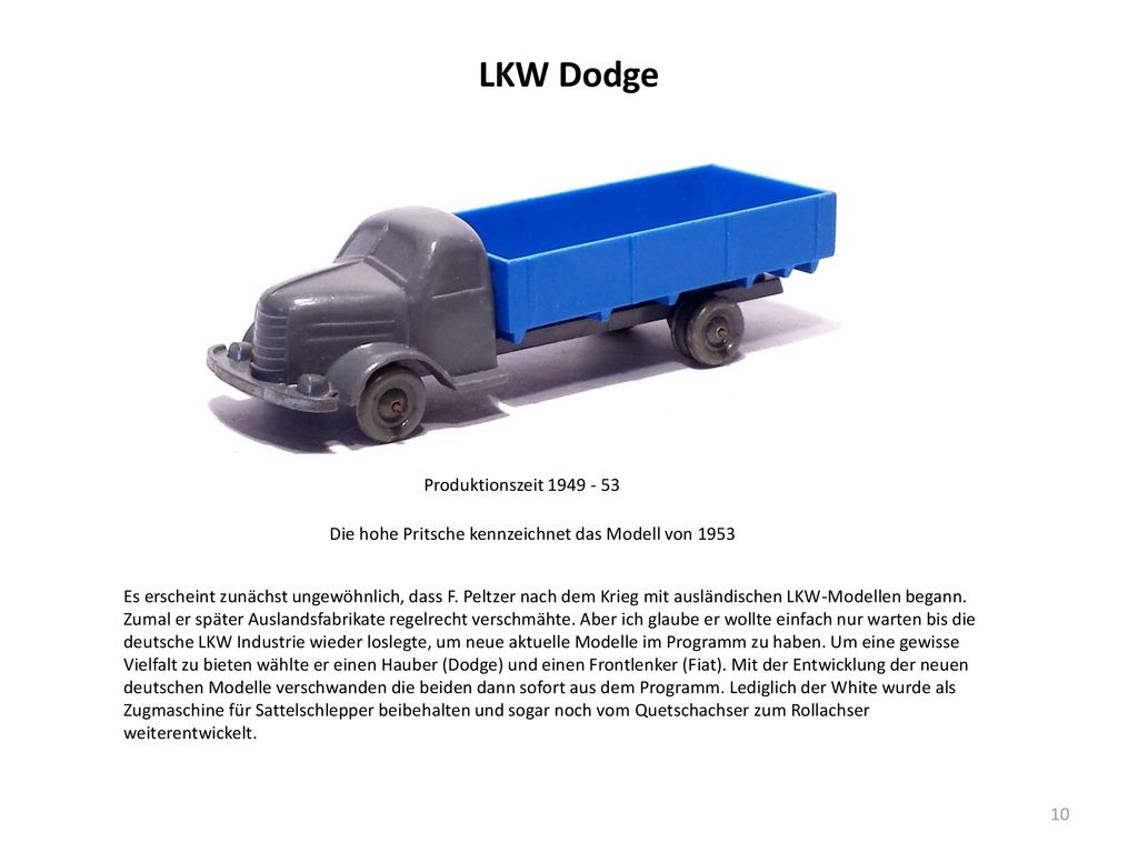 LKW Dodge Produktionszeit