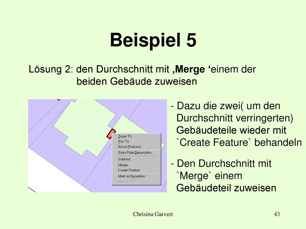 Beispiel 5 Lösung 2: den Durchschnitt mit ‚Merge ‘einem der