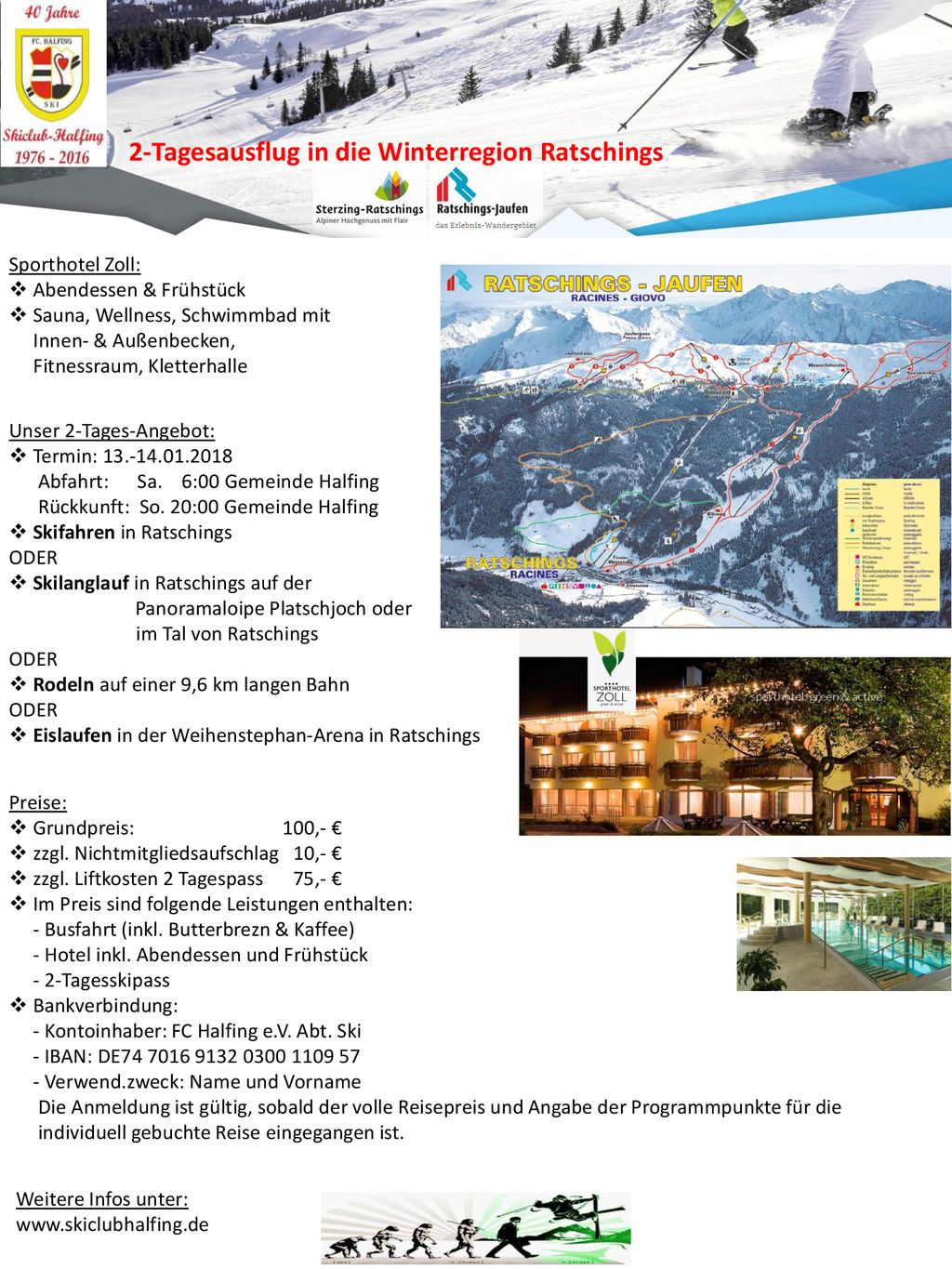 2-Tagesausflug in die Winterregion Ratschings