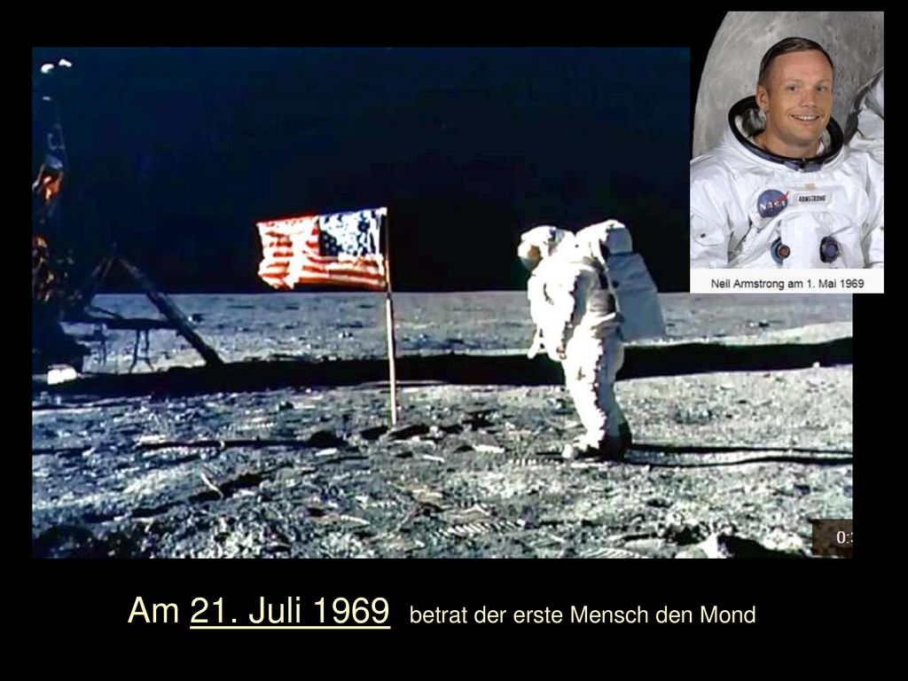 Am 21. Juli 1969 betrat der erste Mensch den Mond