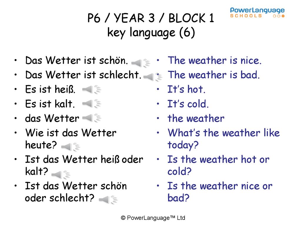 P6 / YEAR 3 / BLOCK 1 key language (6)
