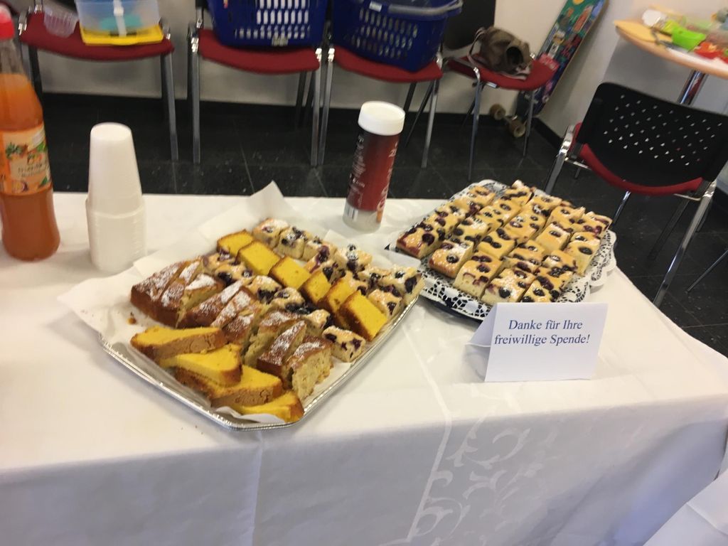 Buffet beim 2. Elternsprechtag