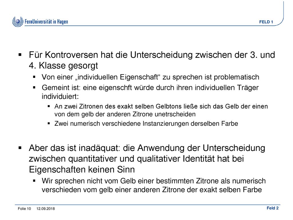 Für Kontroversen hat die Unterscheidung zwischen der 3. und 4