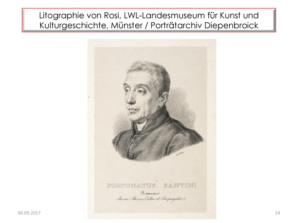 Litographie von Rosi, LWL-Landesmuseum für Kunst und Kulturgeschichte, Münster / Porträtarchiv Diepenbroick