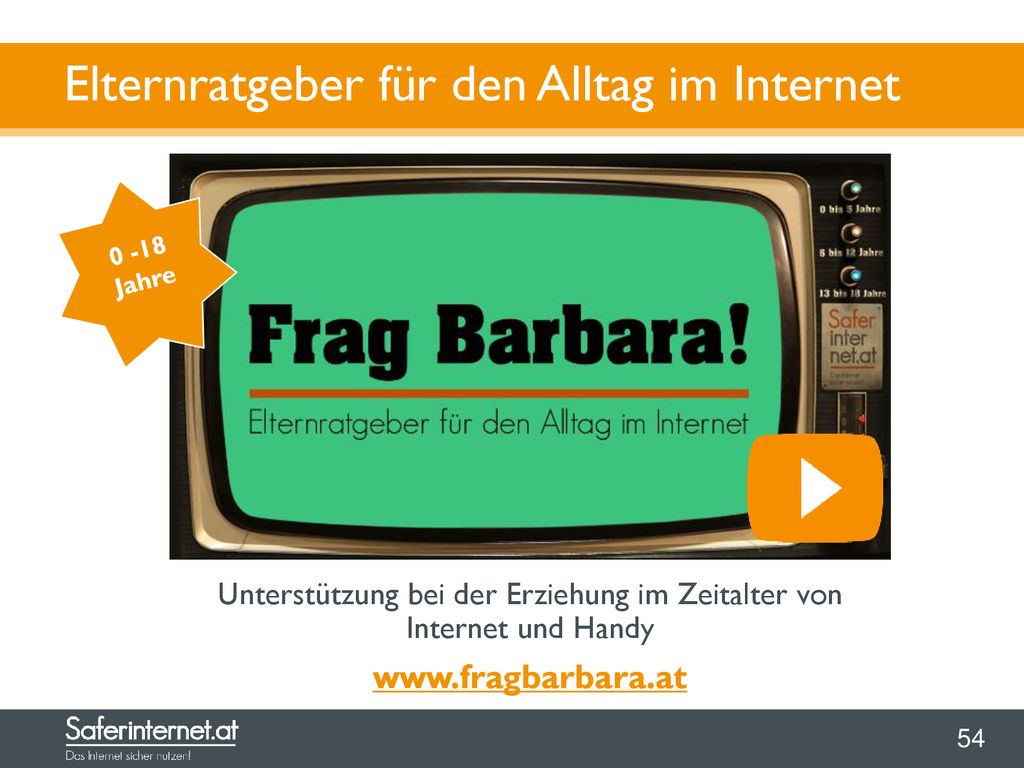 Elternratgeber für den Alltag im Internet