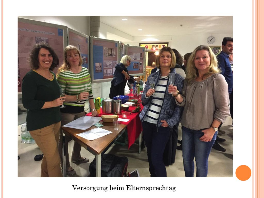 Versorgung beim Elternsprechtag