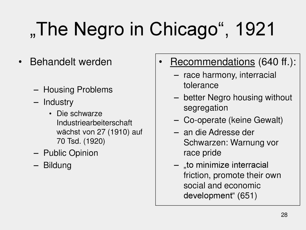 Chicago school die grundlagen ppt herunterladen