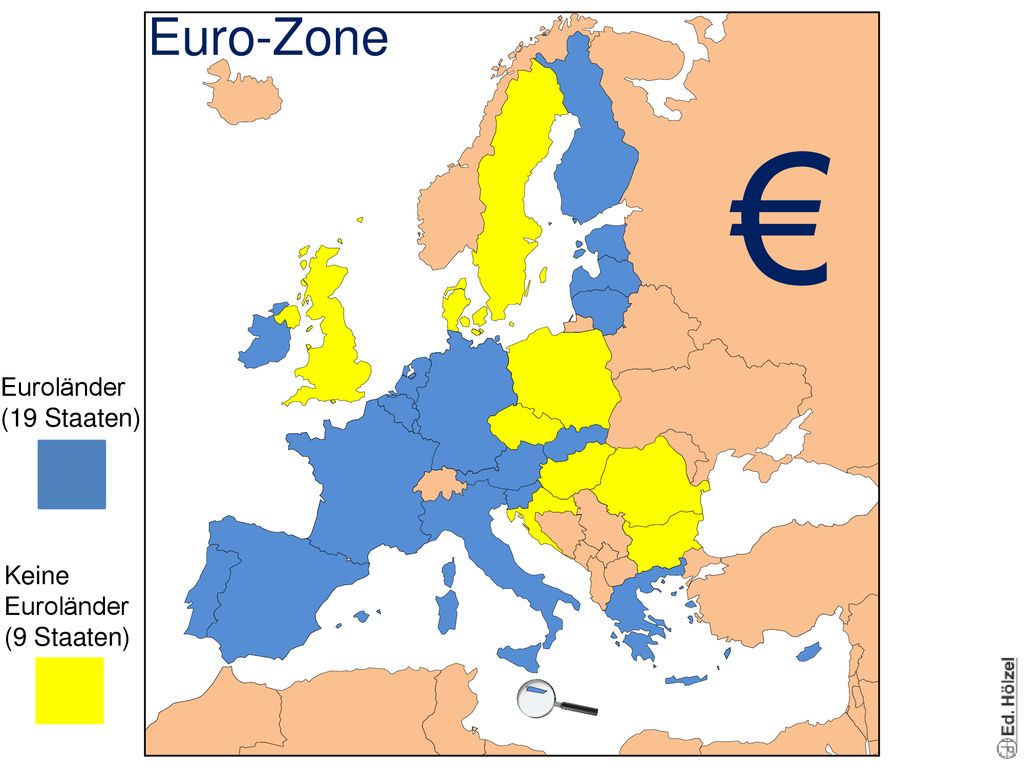 € Euro-Zone Euroländer (19 Staaten) Made by Kurt Trinko Keine