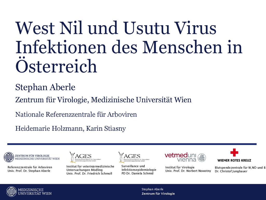 West Nil und Usutu Virus Infektionen des Menschen in Österreich