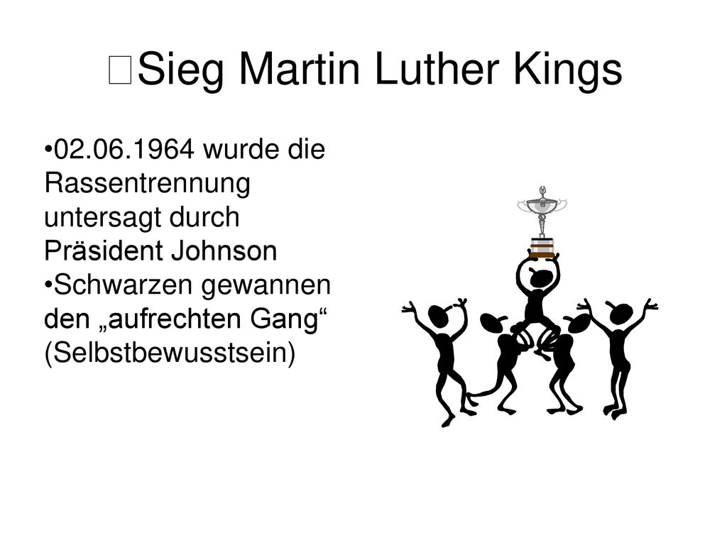 Sieg Martin Luther Kings