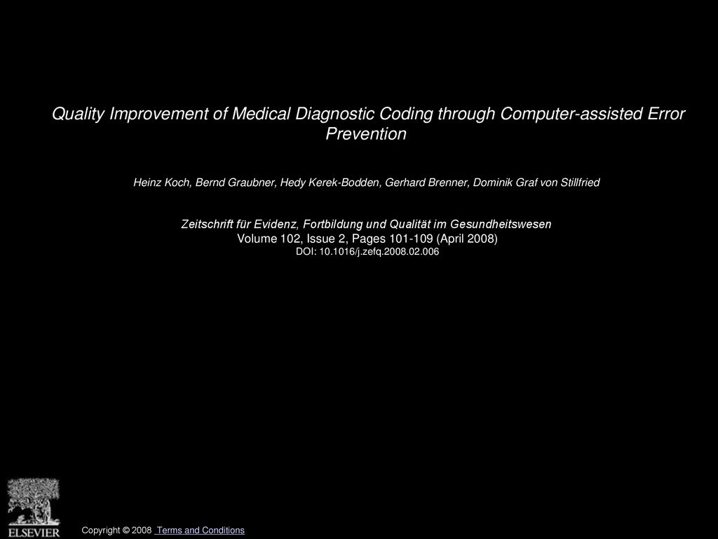 Quality Improvement of Medical Diagnostic Coding through Computer-assisted Error Prevention