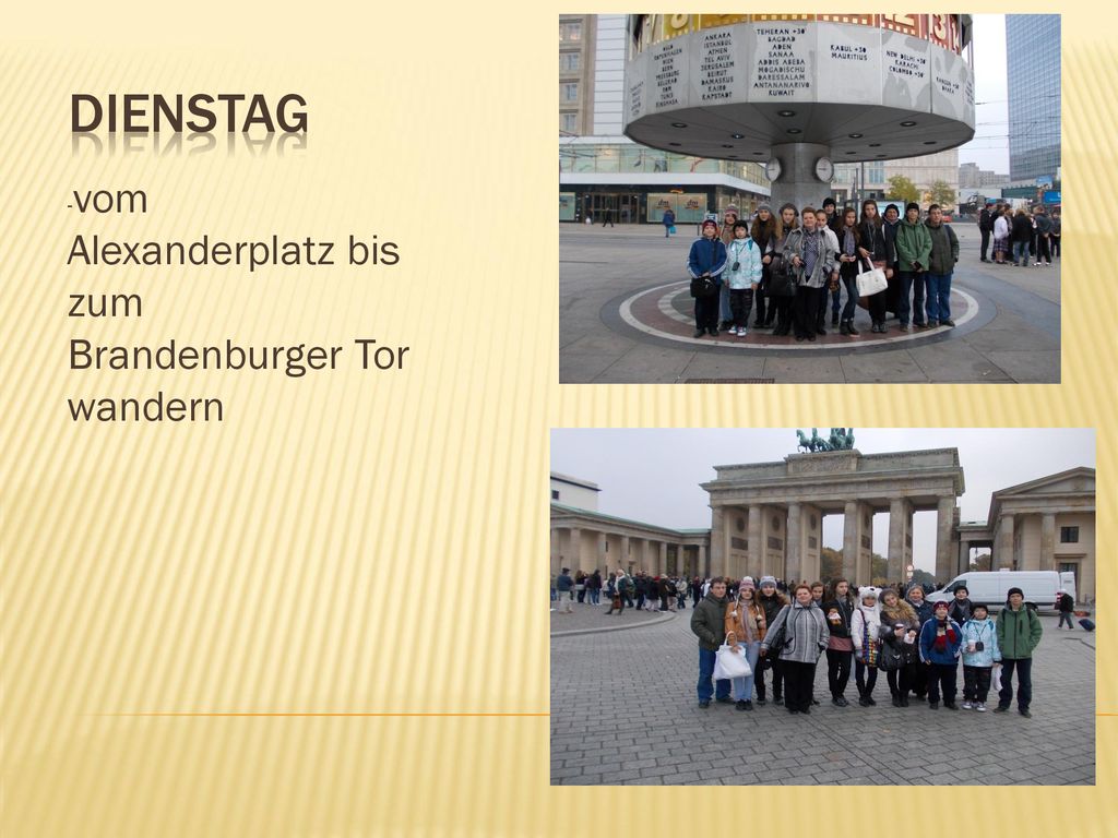 -vom Alexanderplatz bis zum Brandenburger Tor wandern