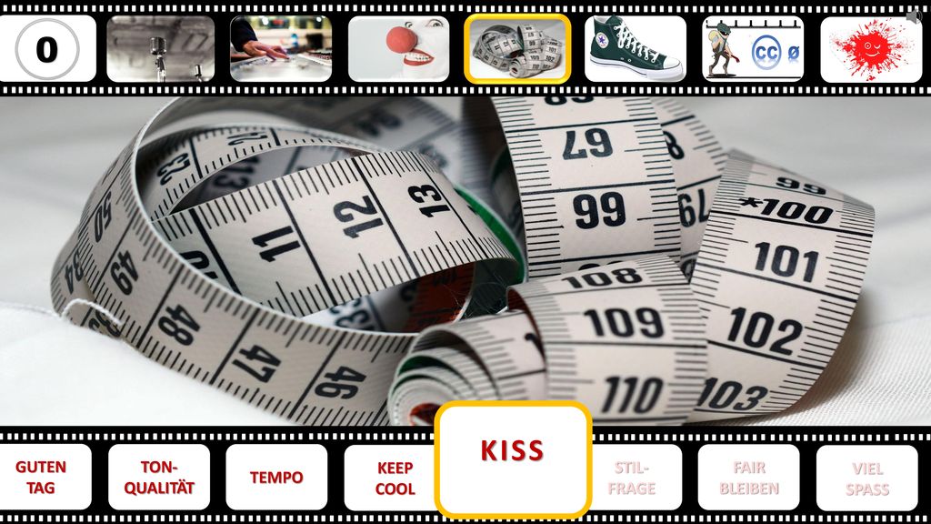 KISS GUTEN TAG TON- QUALITÄT TEMPO KEEP COOL KISS STIL- FRAGE FAIR