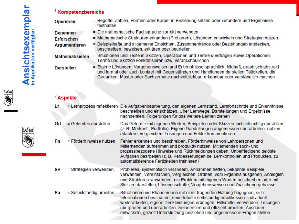 Erziehungsdirektion des Kantons Bern / Amt für Kindergarten, Volksschule und Beratung
