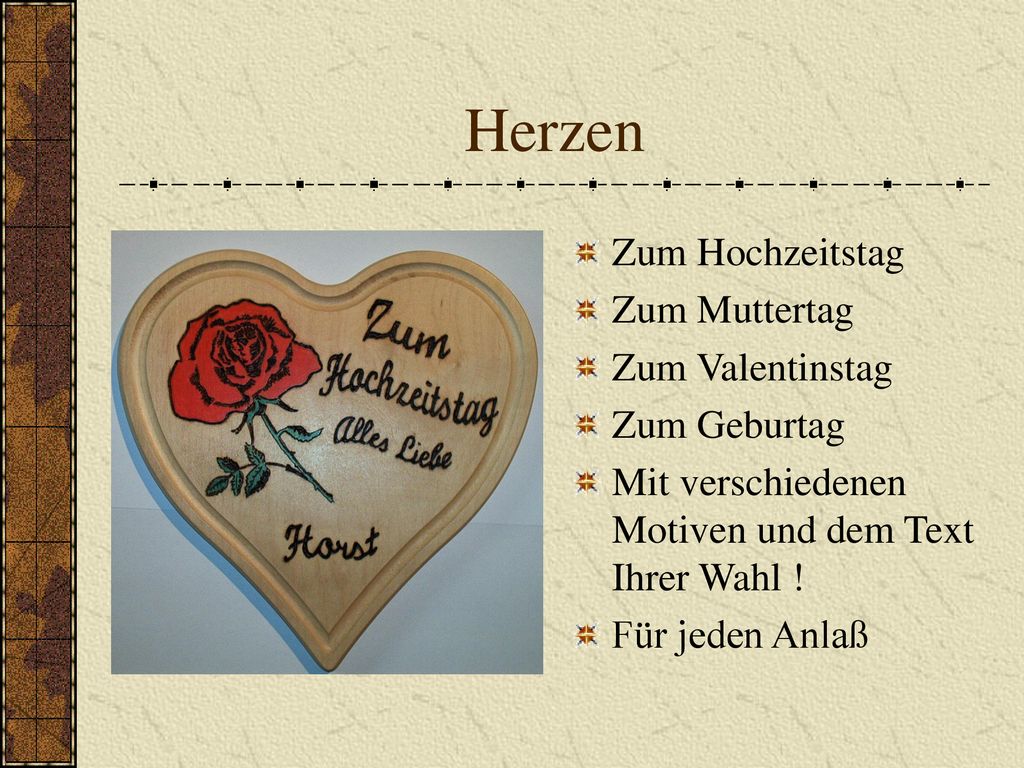 Herzen Zum Hochzeitstag Zum Muttertag Zum Valentinstag Zum Geburtag