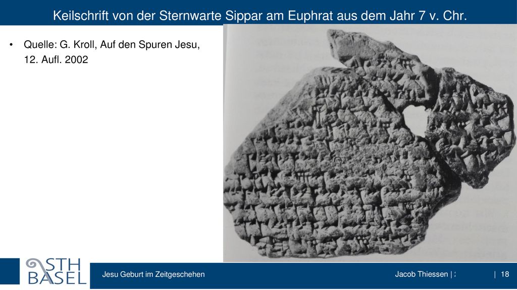 Quelle: G. Kroll, Auf den Spuren Jesu, 12. Aufl. 2002