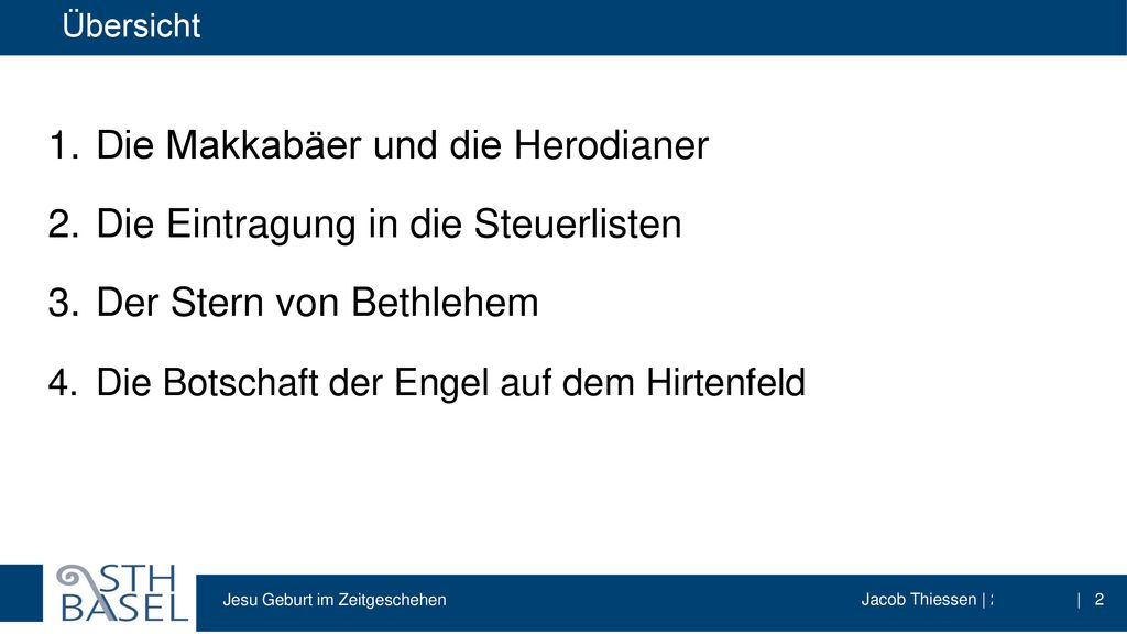 Die Makkabäer und die Herodianer Die Eintragung in die Steuerlisten