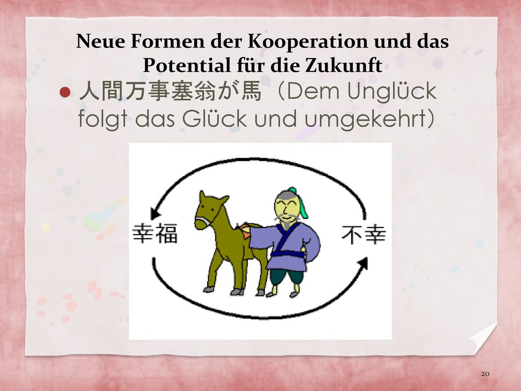 Neue Formen der Kooperation und das Potential für die Zukunft
