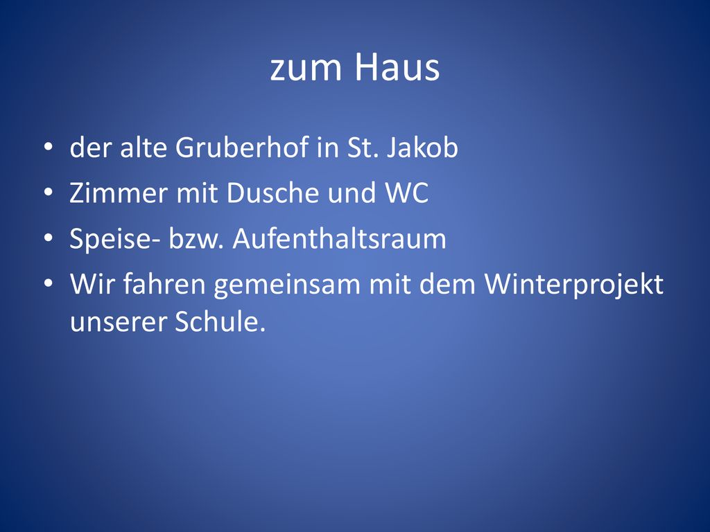 zum Haus der alte Gruberhof in St. Jakob Zimmer mit Dusche und WC