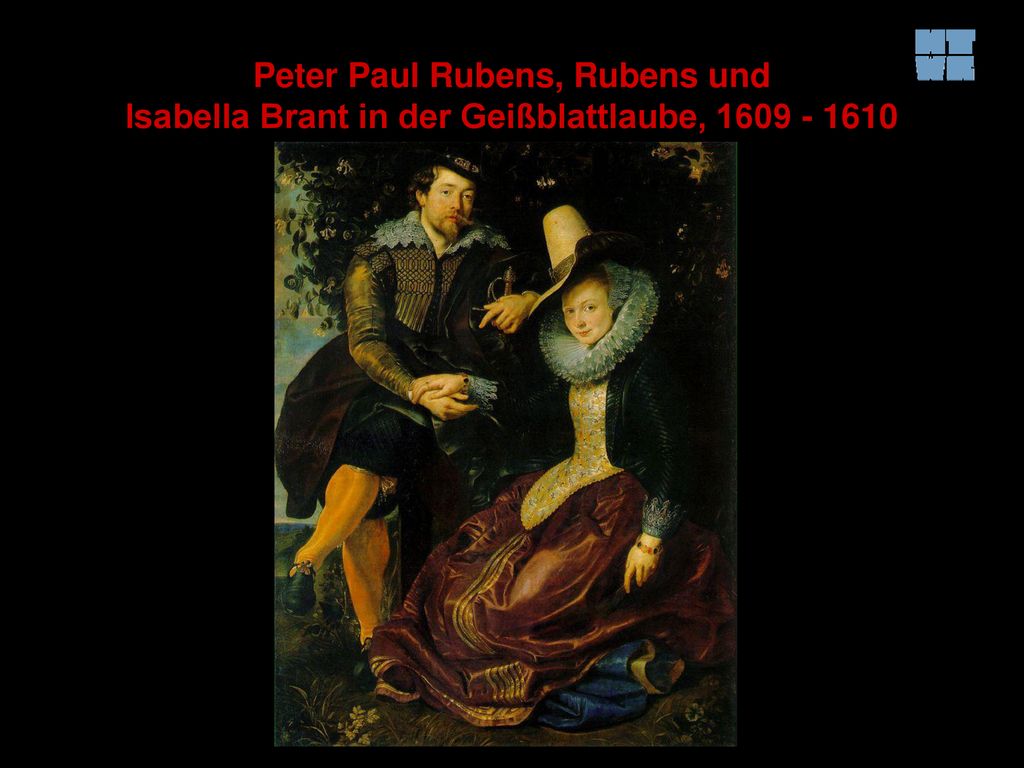 Peter Paul Rubens, Rubens und Isabella Brant in der Geißblattlaube,