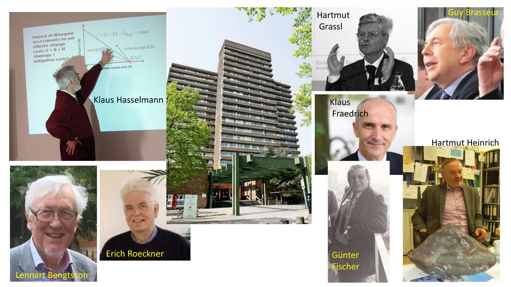 Guy Brasseur Hartmut Grassl. Klaus Hasselmann. Klaus Fraedrich. Hartmut Heinrich. Erich Roeckner.