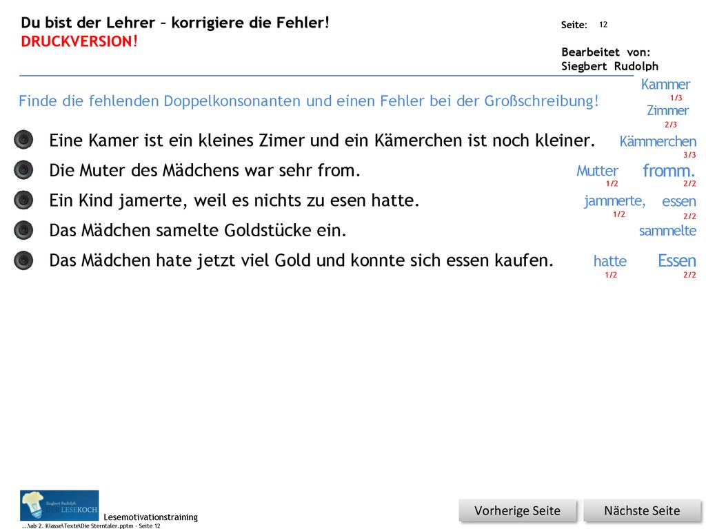 Eine Kamer ist ein kleines Zimer und ein Kämerchen ist noch kleiner.