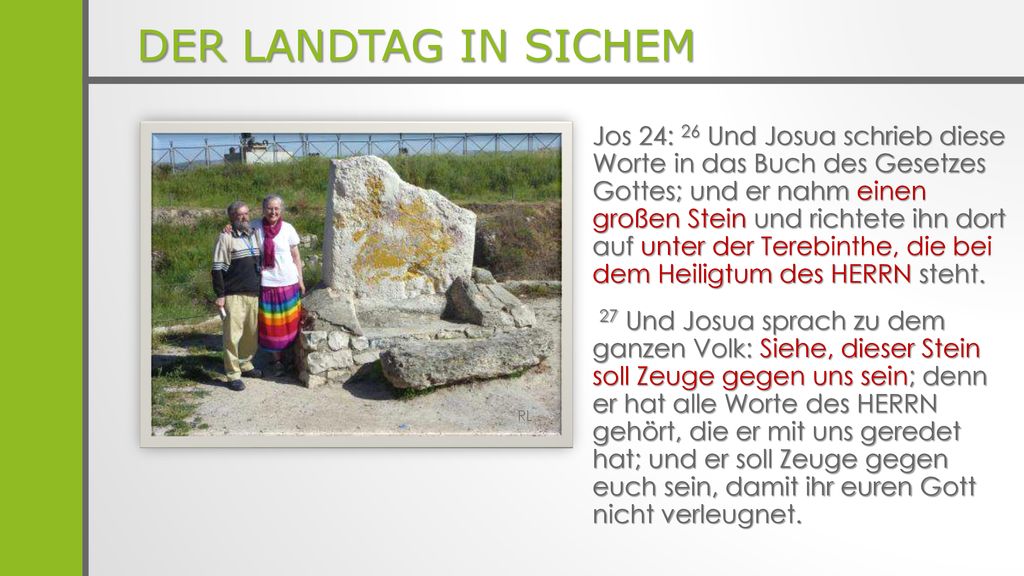 Der Landtag in Sichem