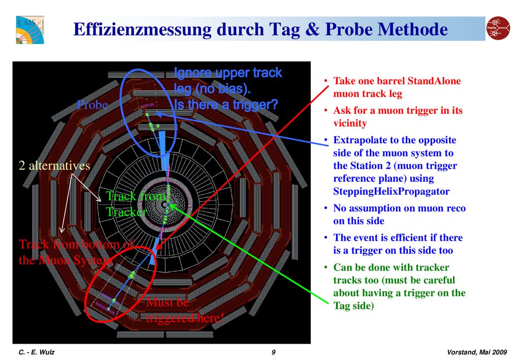 Effizienzmessung durch Tag & Probe Methode