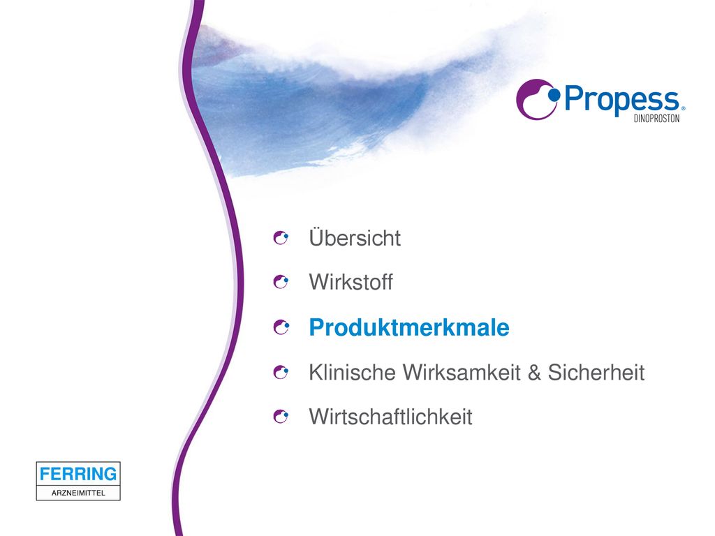 Produktmerkmale Übersicht Wirkstoff Klinische Wirksamkeit & Sicherheit