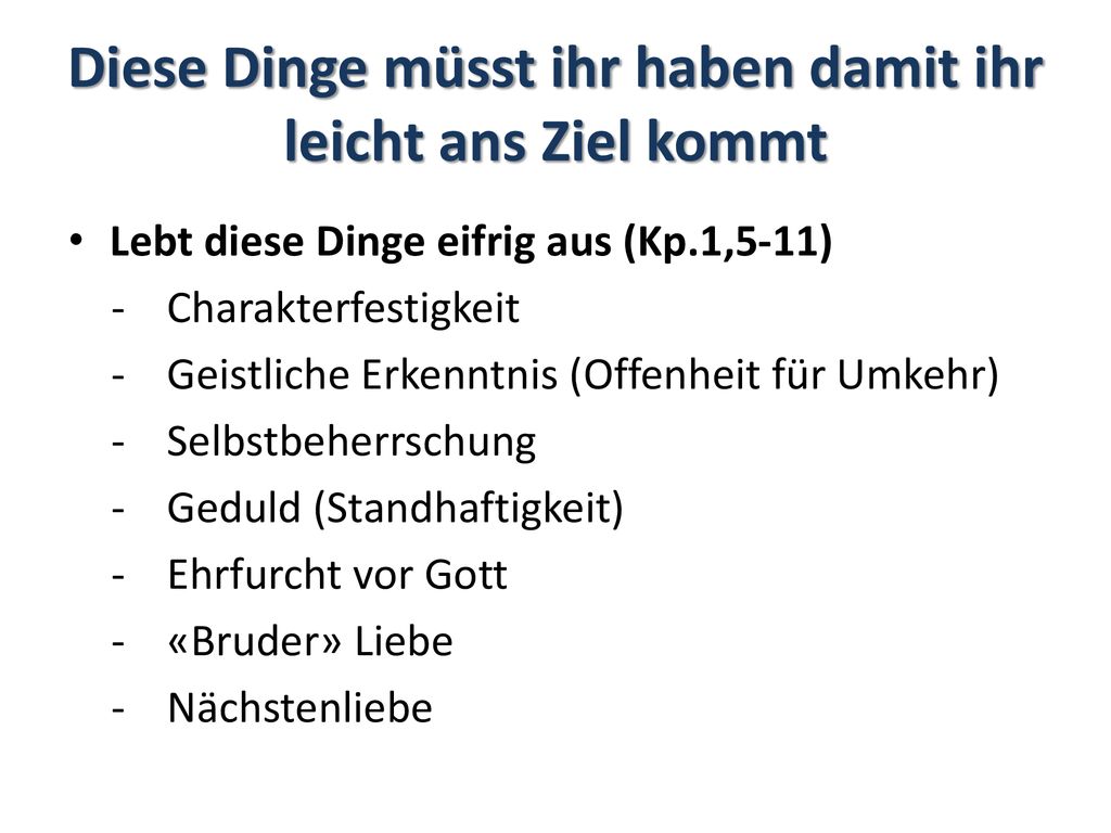 Diese Dinge müsst ihr haben damit ihr leicht ans Ziel kommt