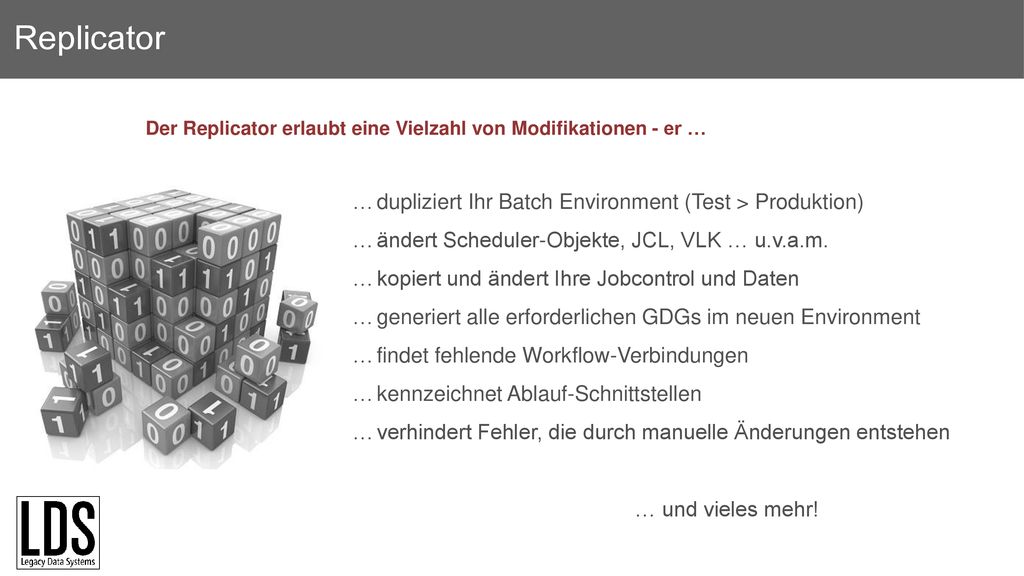 dupliziert Ihr Batch Environment (Test > Produktion)