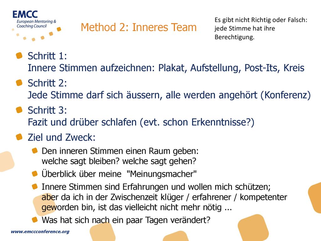 Es gibt nicht Richtig oder Falsch: jede Stimme hat ihre Berechtigung.