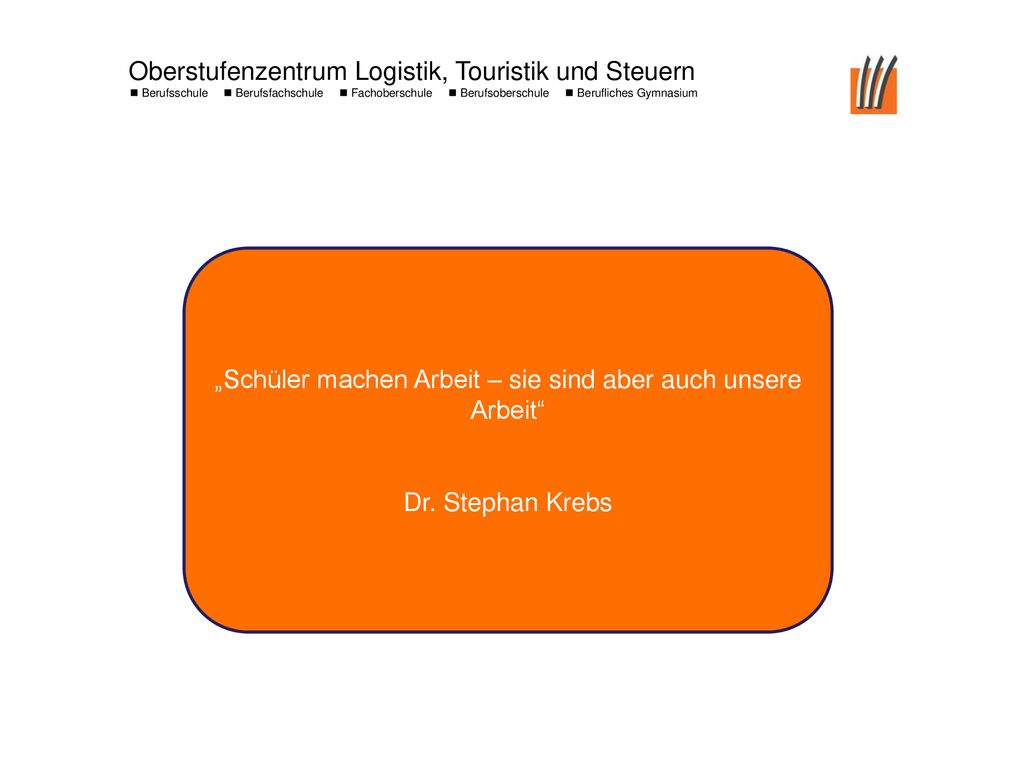 „Schüler machen Arbeit – sie sind aber auch unsere Arbeit
