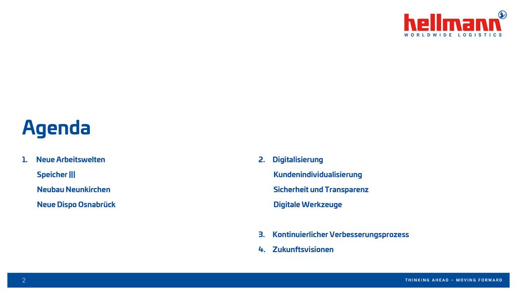 Neue Arbeitswelten Digitalisierung. Speicher ||| Kundenindividualisierung. Neubau Neunkirchen. Sicherheit und Transparenz.