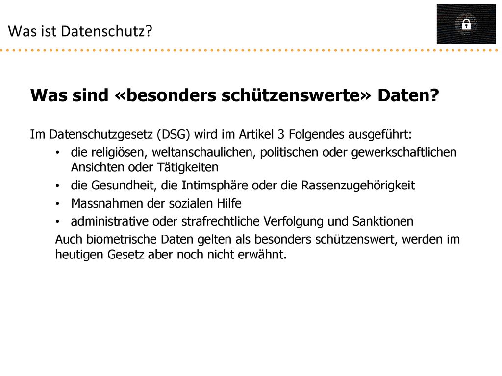 Was Ist Datenschutz? Wenn Informationen über Menschen Gesammelt Und ...