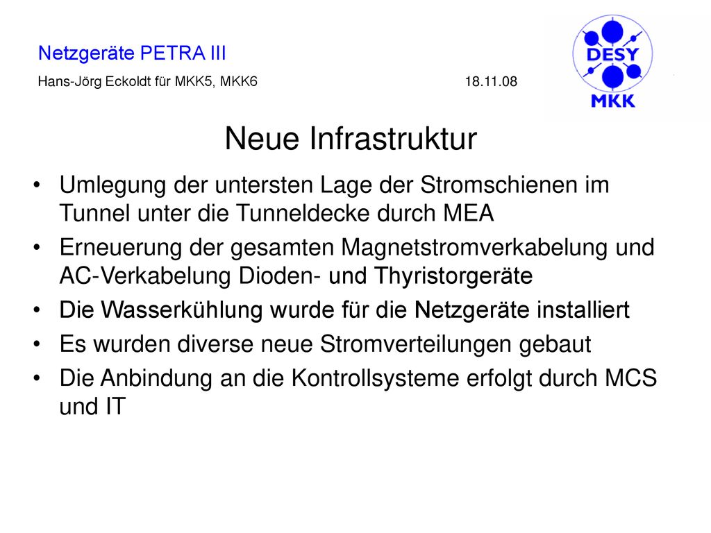 Neue Infrastruktur Umlegung der untersten Lage der Stromschienen im Tunnel unter die Tunneldecke durch MEA.