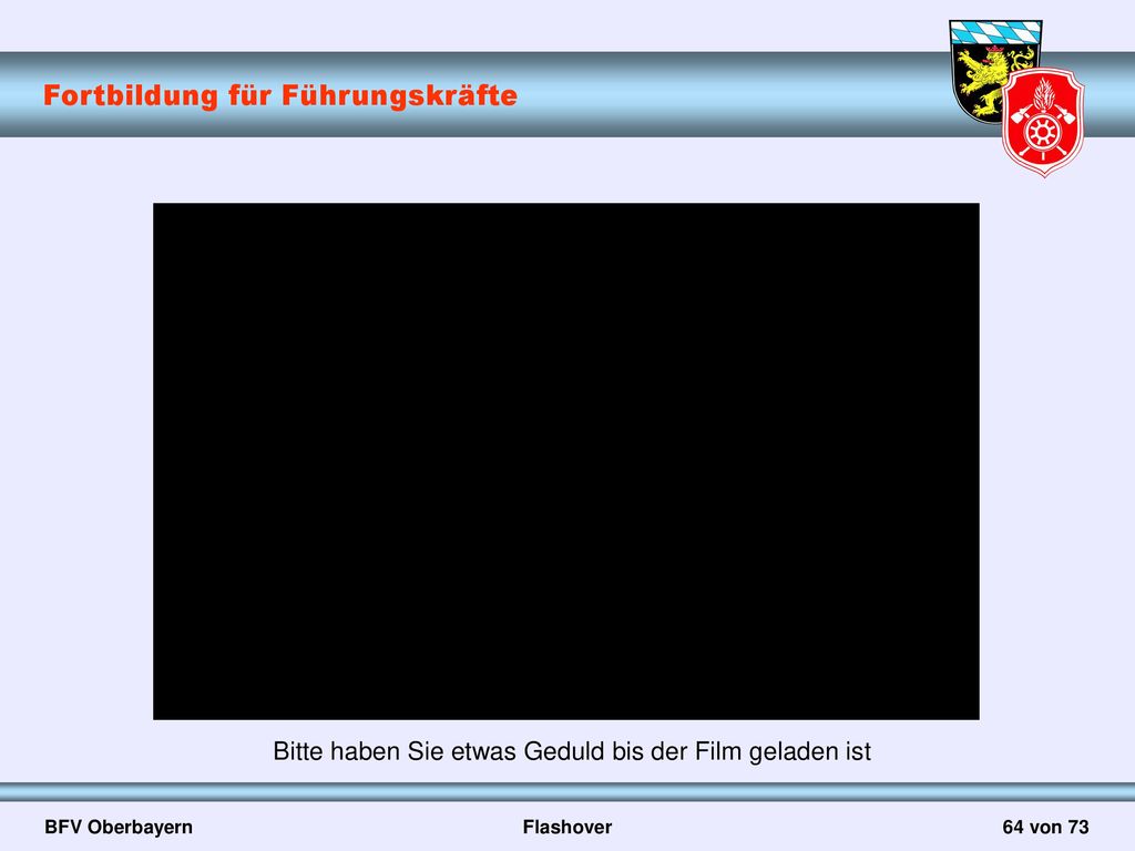 Bitte haben Sie etwas Geduld bis der Film geladen ist