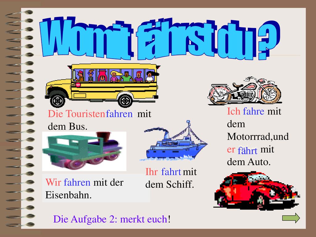 Wohin Fahren